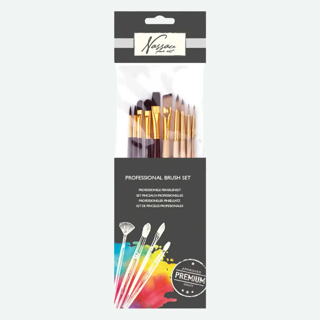 專業畫筆組（10支）